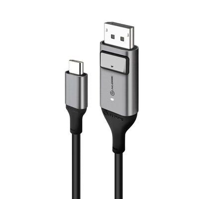 Alogic ULCDP02-SGR USB-C (Male) to DisplayPort (Male) Cable - Ultra Series - 4K 60Hz -Space Grey Alogic Cable Alogic