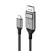 Alogic ULCDP02-SGR USB-C (Male) to DisplayPort (Male) Cable - Ultra Series - 4K 60Hz -Space Grey