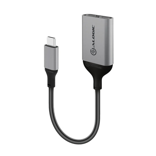 Alogic UL2CAPW-SGR USB-C (Male) to USB-C (Female) Audio and USB-C (Female) Charging Combo Adapter - Ultra Series