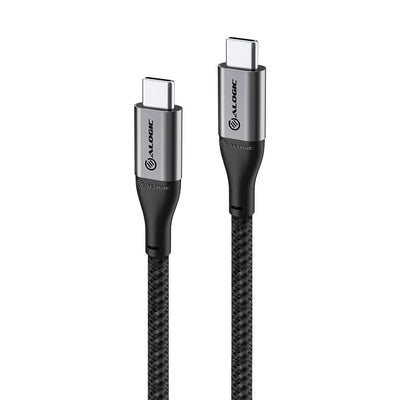 Alogic ULCC21.5-SGR Super Ultra USB 2.0 USB-C to USB-C Cable - 5A/480Mbps USB Cable Alogic
