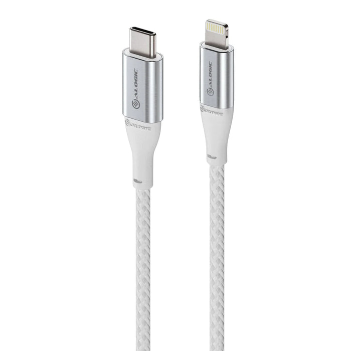 Alogic ULC8P1.5-SLV SUPER Ultra USB-C to Lightning Cable - 1.5m