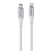 Alogic ULC8P1.5-SLV SUPER Ultra USB-C to Lightning Cable - 1.5m