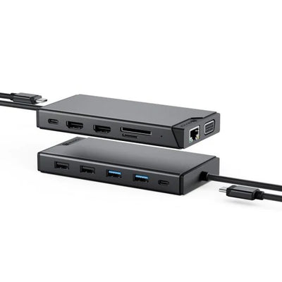 Alogic DUCDMV2 MV2 USB-C Dual Display DP Alt Mode Docking Station USB Hub & Docking Station Alogic