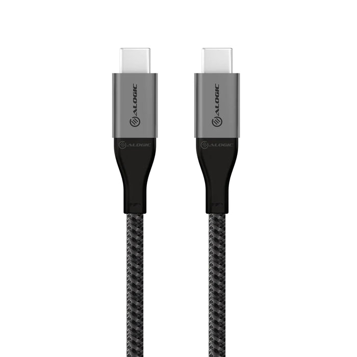 Alogic ULCC21.5-SGR Super Ultra USB 2.0 USB-C to USB-C Cable - 5A/480Mbps