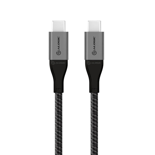 Alogic ULCC2030-SGR Super Ultra USB 2.0 USB-C to USB-C Cable - 5A/480Mbps