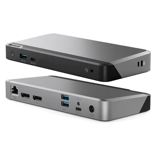 Alogic DUPRMX2-WW USB-C Dual Display DP Alt. Mode Docking Station - With 65W Power Delivery