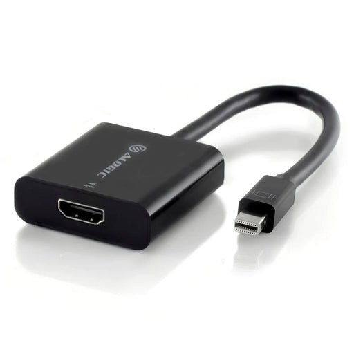 Alogic MDP-HD4KAC 20cm Mini DisplayPort 1.2 to HDMI Adapter-Male to Female -Supports 4K@60Hz - Active