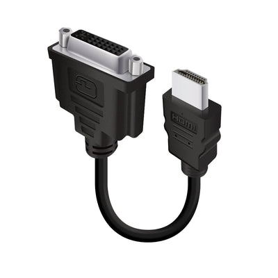 Alogic HDMI-DVI-15MF 15cm HDMI (M) to DVI-D (F) Adapter Cable - Male to Female Alogic Cable Alogic