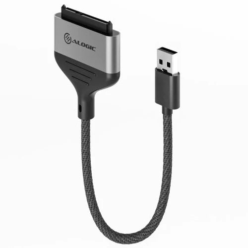 Alogic U30AS25 USB 3.2 Gen 1 USB-A to SATA Adapter Cable for 2.5" Hard Drive