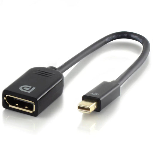 Alogic MDP-DP-ADP 15cm Mini DisplayPort to DisplayPort Adapter Male to Female with 4K Support - Premium Series