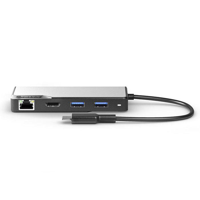 Alogic UCFUPRGVV2-SGR USB-C Fusion MAX 6-in-1 Hub V2