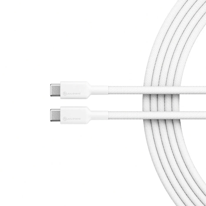 Alogic ELPCC201-WH Elements Pro USB 2.0 USB-C to USB-C Cable - 5A/ 480Mbps