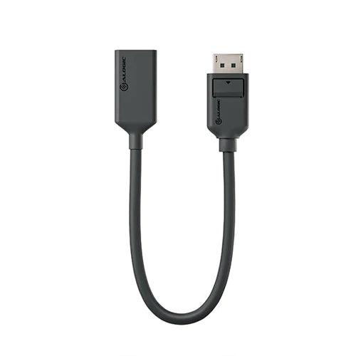 Alogic EL2DPHD4K-ADP Elements Series DisplayPort to HDMI Active Adapter - 4K - Male to Male - 20cm