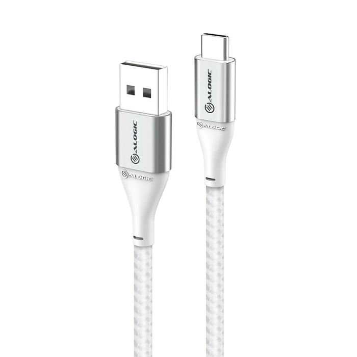 Alogic ULCA2030-SGR Super Ultra USB 2.0 USB-C to USB-A Cable - 3A/480Mbps