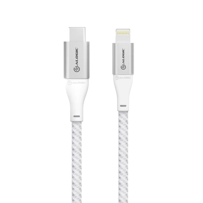 Alogic ULC8P1.5-SLV SUPER Ultra USB-C to Lightning Cable - 1.5m