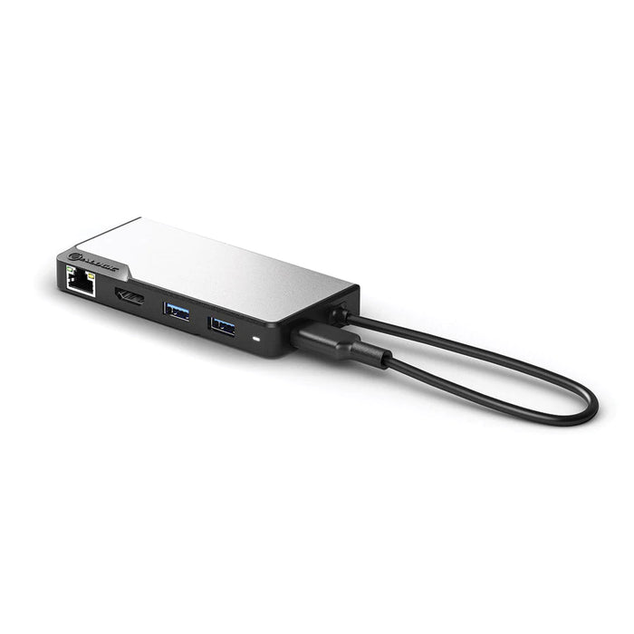 Alogic UCFUPRGVV2-SGR USB-C Fusion MAX 6-in-1 Hub V2