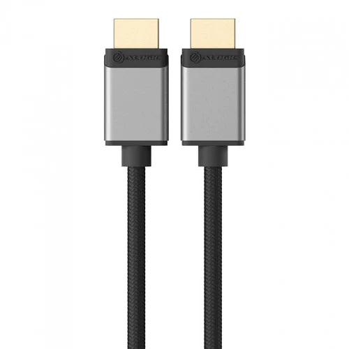 Alogic SULHD02-SGR Super Ultra 8K HDMI to HDMI Cable - Male to Male - Space Grey