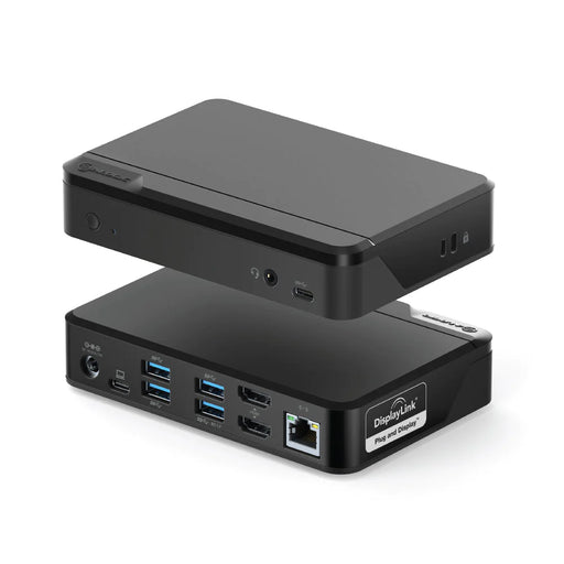 Alogic DUTHDPR Universal Twin HD Pro Docking Station with 85W Power Delivery and USB-C & USB-A compatibility - Dual Display 1080p 60Hz