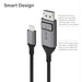 Alogic ULCDP01-SGR USB-C (Male) to DisplayPort (Male) Cable - Ultra Series - 4K 60Hz -Space Grey