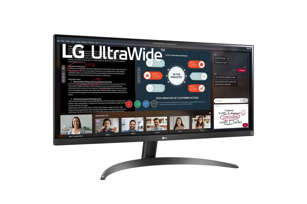 LG 29WP500-B 29" UltraWide Full HD 60Hz IPS Monitor