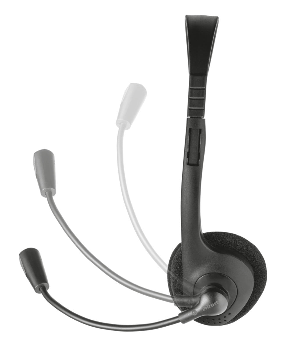 Trust 21665 Wired Black Headset Headset Trust