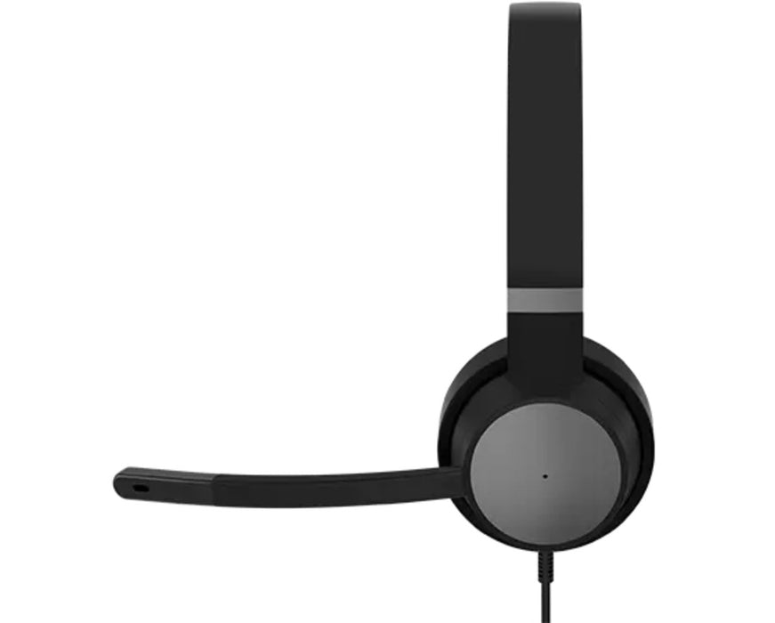 Lenovo Go Wired ANC Wired Black Headset