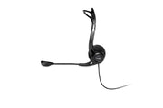 Logitech 960 USB Computer Headset Wired Black Headset Headset Logitech