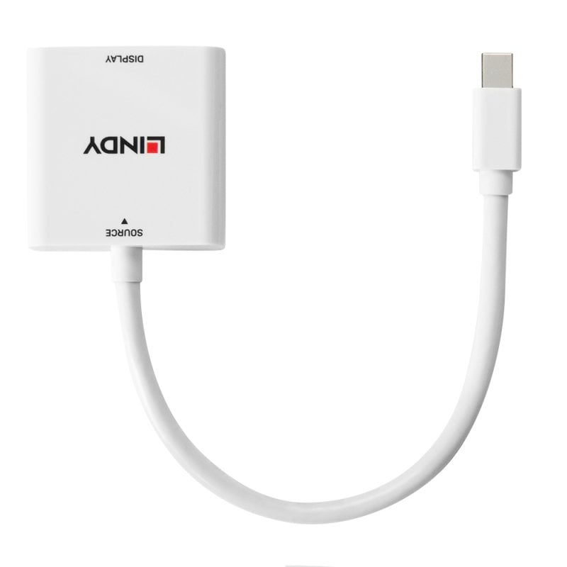 Lindy Mini Display Port to DVI Converter | 38318 Adapter / Converter Lindy