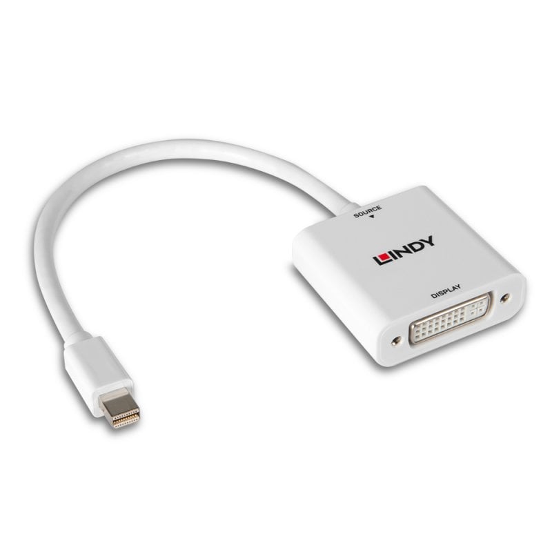 Lindy Mini Display Port to DVI Converter | 38318 Adapter / Converter Lindy