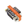 Lindy Mini Gender Changer 9 Way D Male/Male | 70071