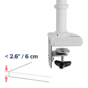 Ergotron Up to 34" LX Desk Mount LCD Monitor Arm White | 45-490-216 Monitor Arm Desk Mount Ergotron