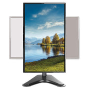 Manhattan 462037 Single Monitor Desktop Stand - Swivel Monitor Arm Desk Mount Manhattan