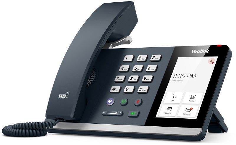 Yealink MP54-Teams - Teams Edition Entry-level, Cost-Effective Android 12.0-Powered Teams Phone For Common Areas, and Workers Of Co-working Spaces Audio Conferencing System Yealink