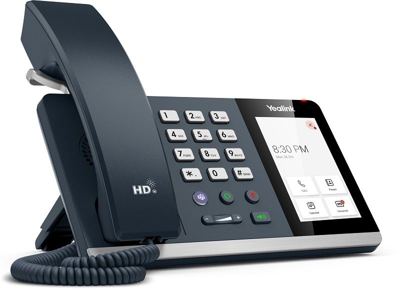Yealink MP54-Teams - Teams Edition Entry-level, Cost-Effective Android 12.0-Powered Teams Phone For Common Areas, and Workers Of Co-working Spaces Audio Conferencing System Yealink
