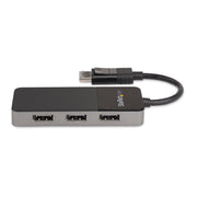 StarTech MST14DP123DP 3-Port DisplayPort 1.4 Splitter | Triple 4K DP MST Hub for Windows Splitter Startech