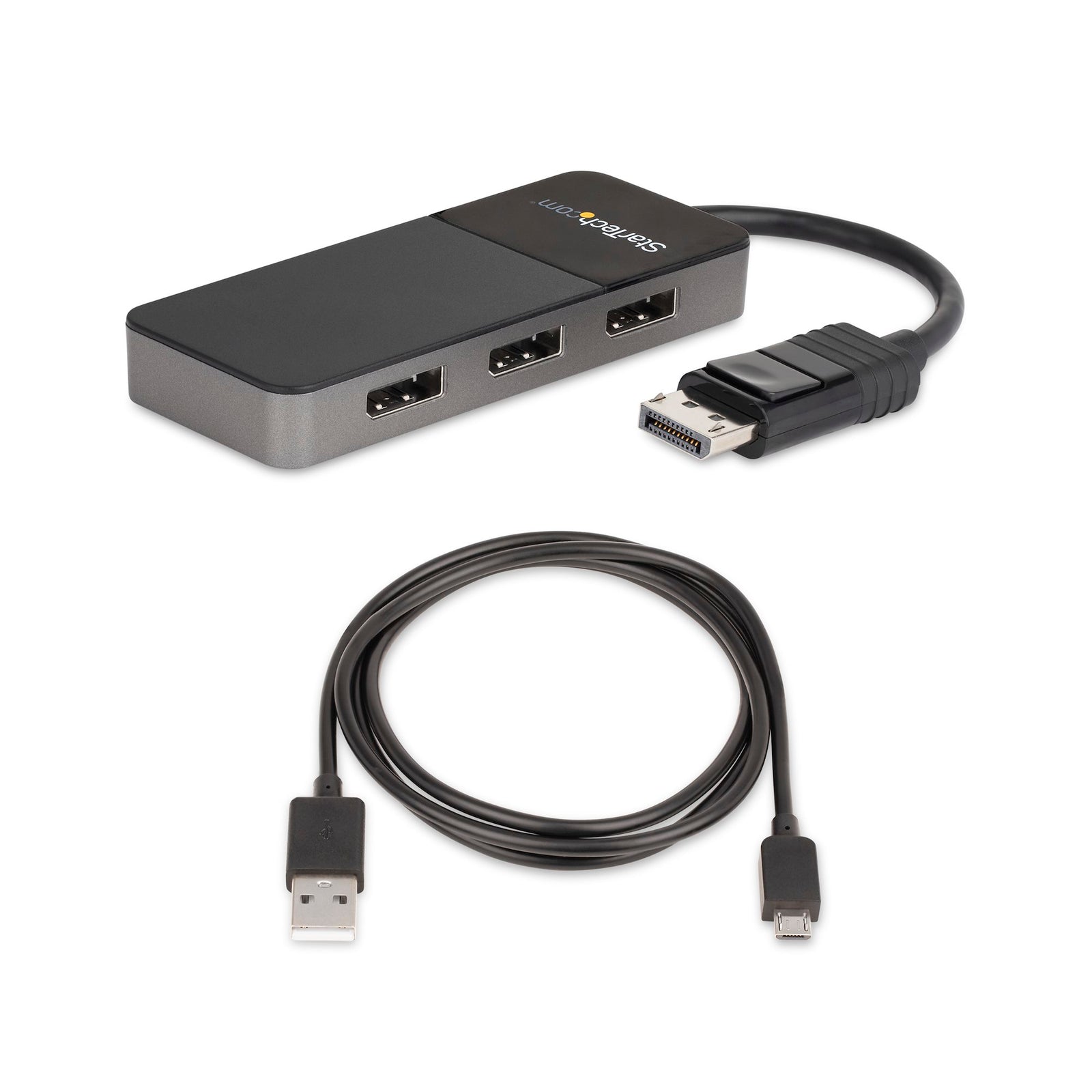 StarTech MST14DP123DP 3-Port DisplayPort 1.4 Splitter | Triple 4K DP MST Hub for Windows Splitter Startech