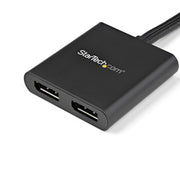 StarTech MSTMDP122DP 2-Port Mini DP MST Hub | Dual 4K Display Splitter Splitter Startech