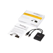 StarTech MSTMDP122DP 2-Port Mini DP MST Hub | Dual 4K Display Splitter Splitter Startech