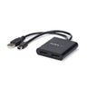 StarTech MSTMDP122DP 2-Port Mini DP MST Hub | Dual 4K Display Splitter