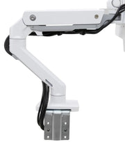 Ergotron Up to 32" HX Dual/Multi LCD Arm Desk Mount White | 45-476-216 Monitor Arm Desk Mount Ergotron