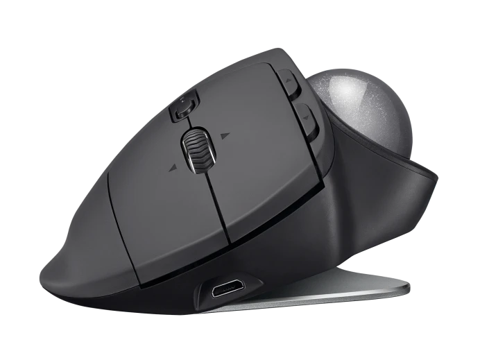 Logitech MX ERGO Advanced Wireless Trackball with Tilt | 910-005179 Keyboard & Mouse Logitech