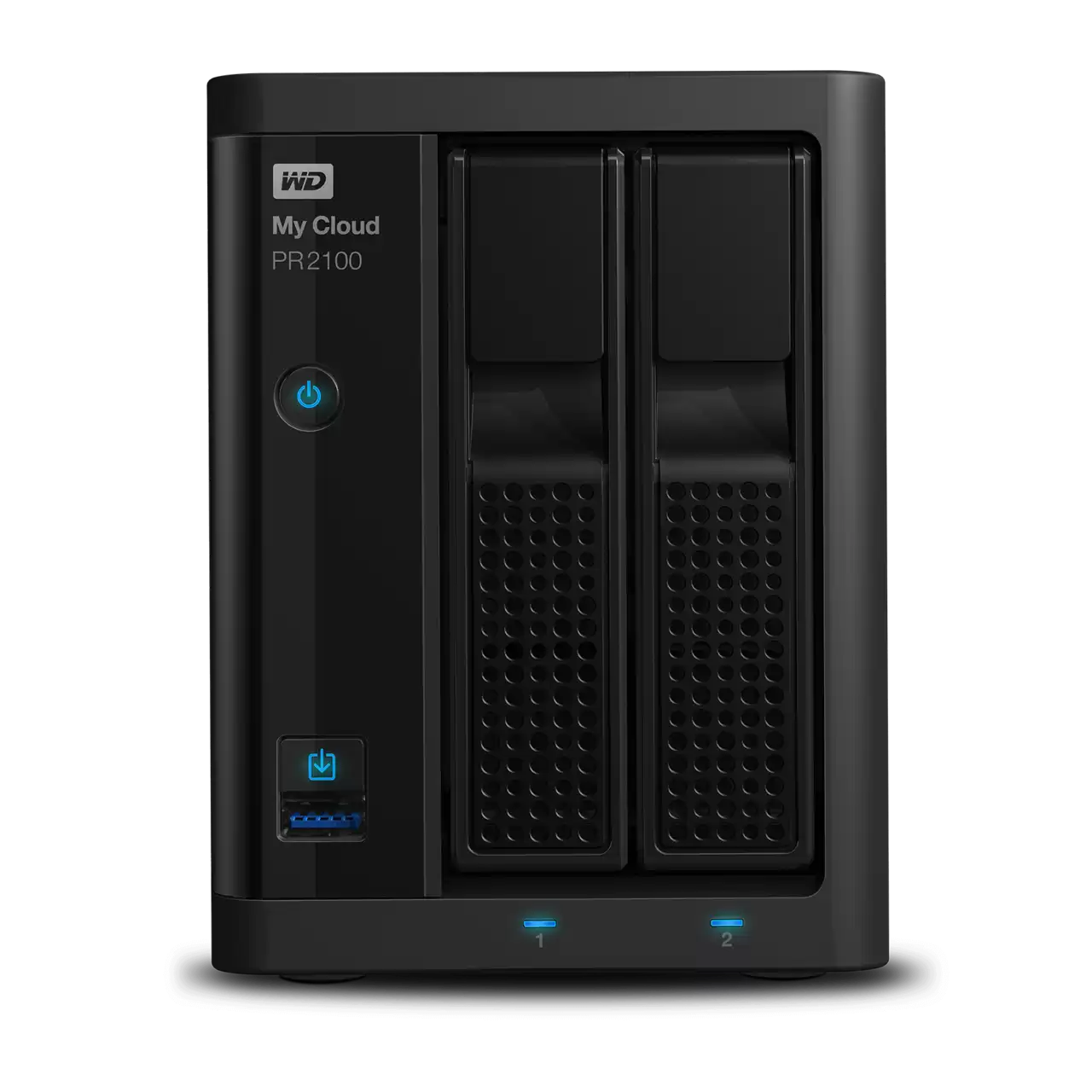Western Digital My Cloud Pro Series PR2100 NAS Desktop - 4 TB | WDBBCL0040JBK-EESN NAS & Storage Server Western Digital