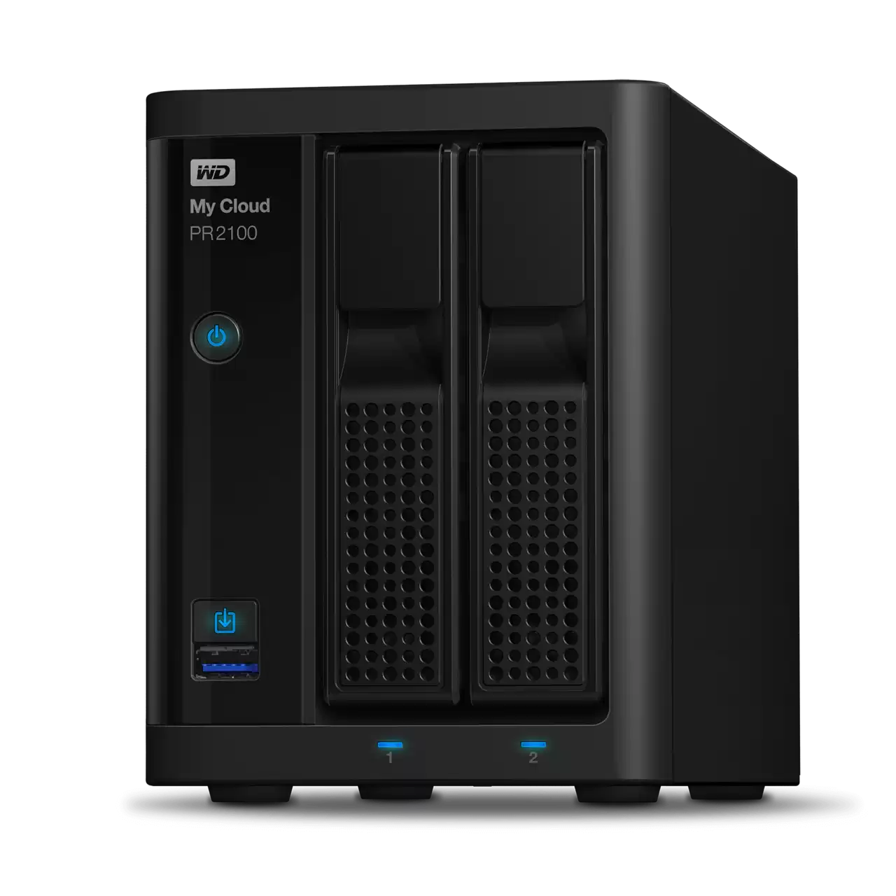 Western Digital My Cloud Pro Series PR2100 NAS Desktop - 4 TB | WDBBCL0040JBK-EESN NAS & Storage Server Western Digital