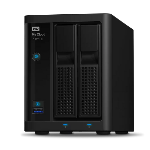 Western Digital My Cloud Pro Series PR2100 NAS Desktop - 4 TB | WDBBCL0040JBK-EESN Western Digital NAS & Storage Servers Western Digital