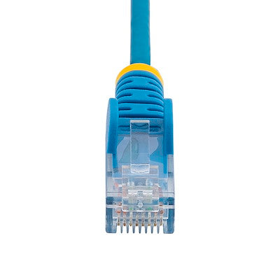 StarTech N6PAT200CMBLS 2m CAT6 Cable - Slim - Snagless RJ45 Connectors - Blue LAN / Ethernet Cable Startech