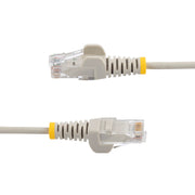 StarTech 1.5m Grey CAT6 Cable Slim With Snagless RJ45 Connectors - N6PAT150CMGRS LAN / Ethernet Cable Startech
