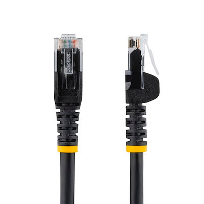 StarTech N6PATC1MBK 1m CAT6 Ethernet Cable - Black LAN / Ethernet Cable Startech