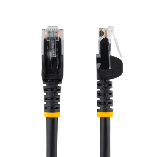 StarTech N6PATC150CMBK 1.5m CAT6 Ethernet Cable - Black CAT 6 Gigabit Ethernet Wire