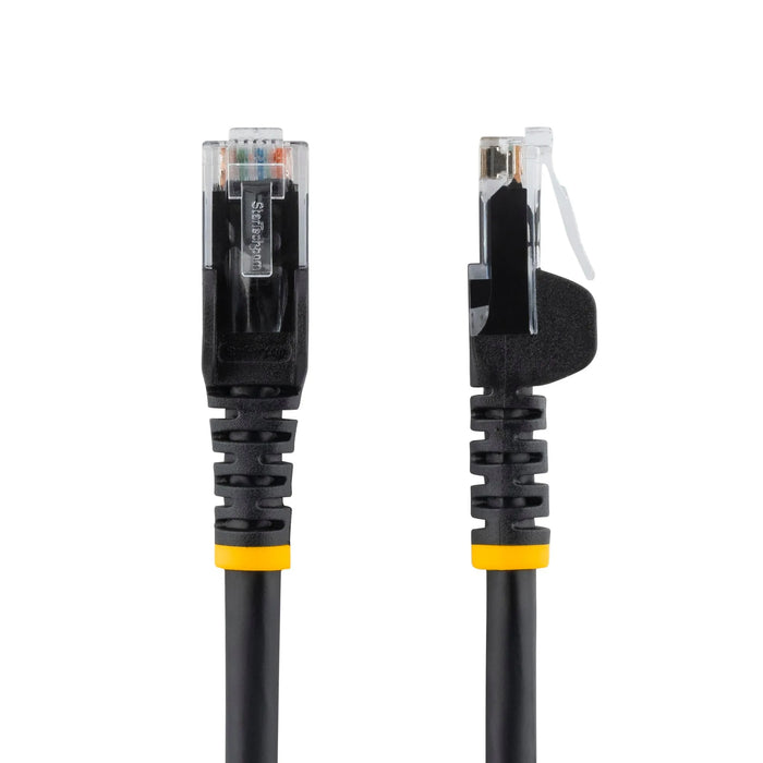 StarTech 2m Black CAT 6 Gigabit Ethernet Wire - N6PATC2MBK LAN / Ethernet Cable Startech