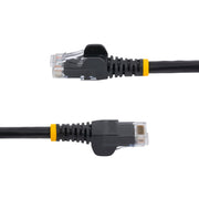 StarTech 0.5m Black CAT 6 Gigabit Ethernet Wire - N6PATC50CMBK LAN / Ethernet Cable Startech